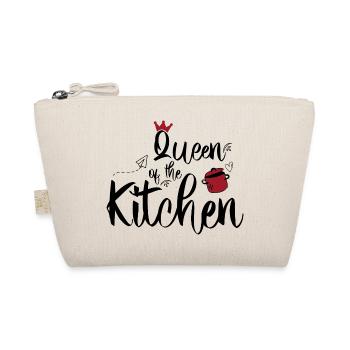 Funny cooking apron for women - Organic Pouch - nature - Front