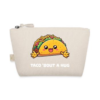 Taco 'Bout a Hug Adorable Taco - Organic Pouch - nature - Front