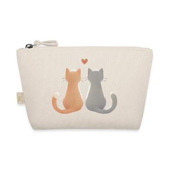 Amour et chats compagnons félins - Trousse biologique - nature - Devant