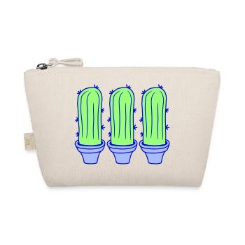 3 petits Cactus Cactus Épines Désert Pot de Fleurs - Trousse biologique - nature - Devant