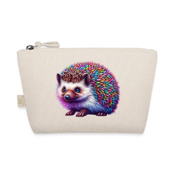 Hedgehog - Organic Pouch - nature - Front