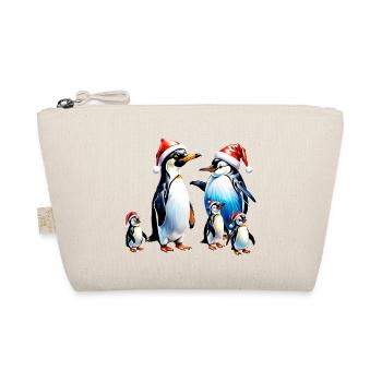 Pingouins mignons - Trousse biologique - nature - Devant