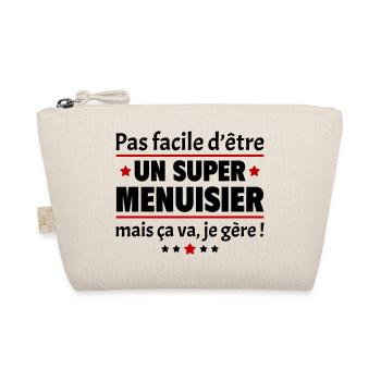 Pas facile d'être un super menuisier, menuiserie - Trousse biologique - nature - Devant