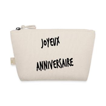 100. 100 JAHRE. 100-JÄHRIGES JUBILÄUM. GEBURTSTAG 1001 - Bio-Täschchen - Natur - Vorne