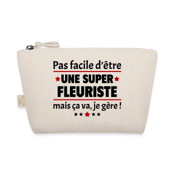 Pas facile d'être une super fleuriste, noël - Trousse biologique - nature - Devant