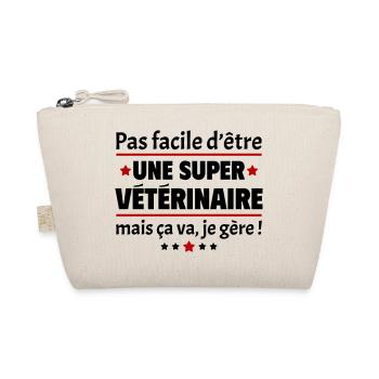 Pas facile d'être une super vétérinaire, noël - Trousse biologique - nature - Devant