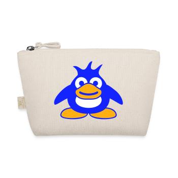 Pingouin mignon bébé enfant bambin heureux cool - Trousse biologique - nature - Devant