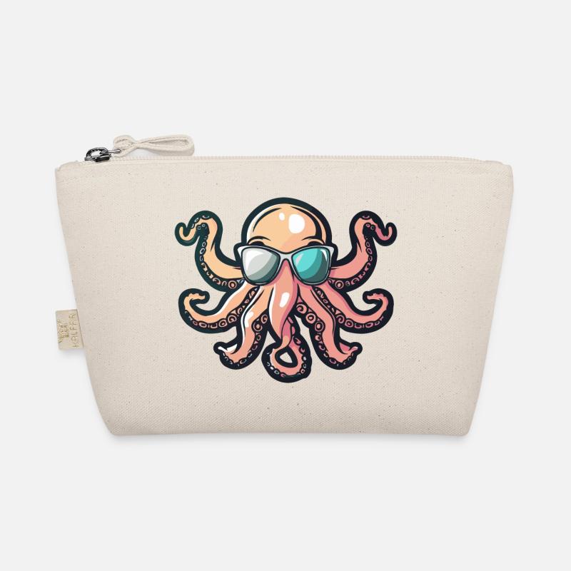 Oktopus Comic Cool Bio-Täschchen