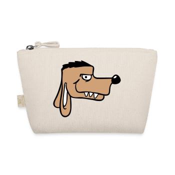 Chien Visage Méchant Dangereux Dents Monstre - Trousse biologique - nature - Devant