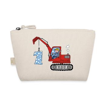 Excavatrice 1er anniversaire - Trousse biologique - nature - Devant