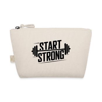 Start Strong - Bio-Täschchen - Natur - Vorne