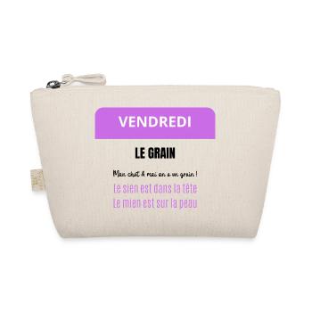 Vendredi - Le Grain de mon chat et moi - Trousse biologique - nature - Devant