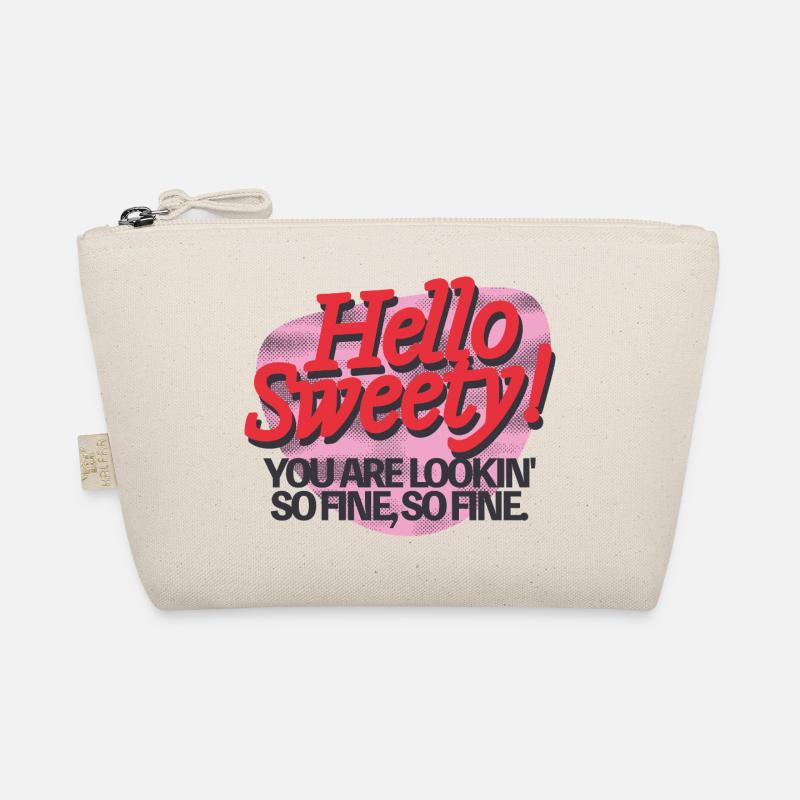Hello Sweety! – Flirty Retro Vibes Organic Pouch