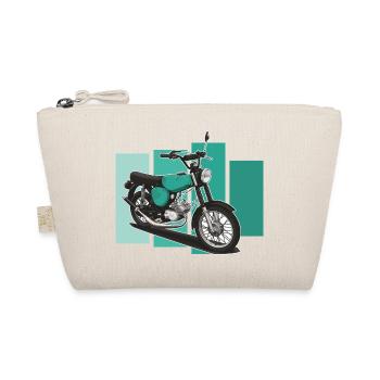 S51 (turquoise) // Illustration - Organic Pouch - nature - Front