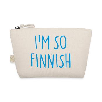 JE SUIS TELLEMENT FINLANDAIS FINNOIS Finlande - Trousse biologique - nature - Devant