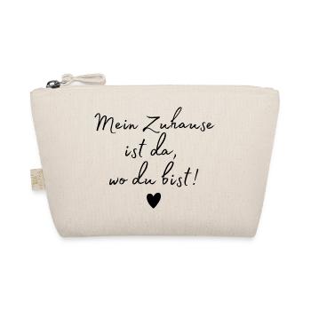 My home is where you are. Love Spell - Organic Pouch - nature - Front