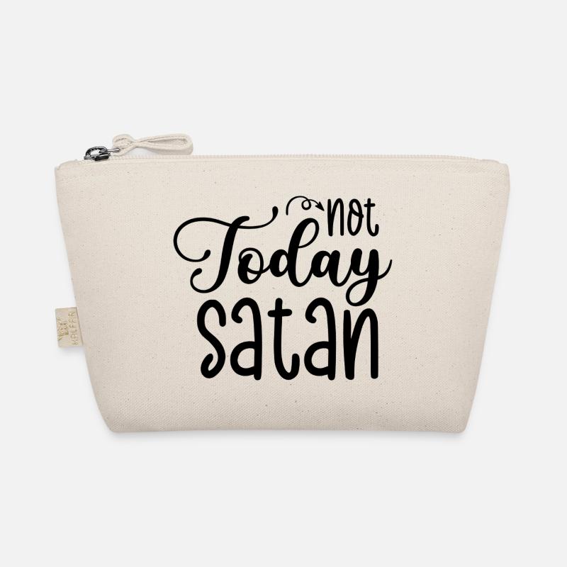Nicht heute Satan Bio-Täschchen