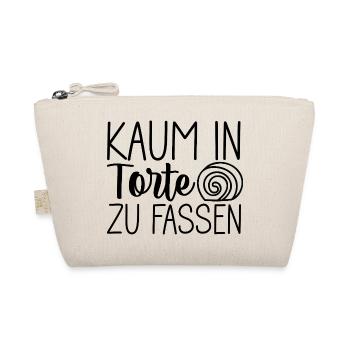 Kaum in die Torte zu fassen 🎂🤯 - Bio-Täschchen - Natur - Vorne