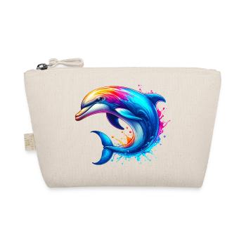 Dolphin - Organic Pouch - nature - Front