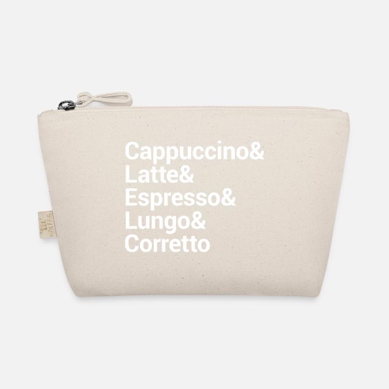 Kaffee-Stil Typografie Design Bio-Täschchen