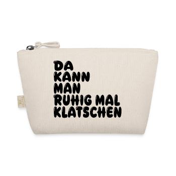 Klatschen - Bio-Täschchen - Natur - Vorne