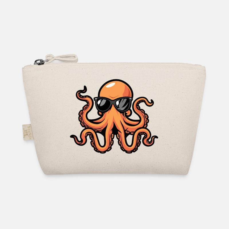 Octopus Cool Animal Organic Pouch