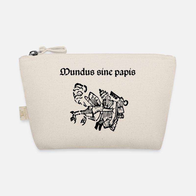 Mundus sine papis - Bio-Täschchen - Natur