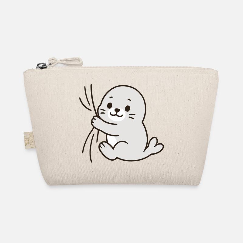 Liebe kleine Robbe Bio-Täschchen