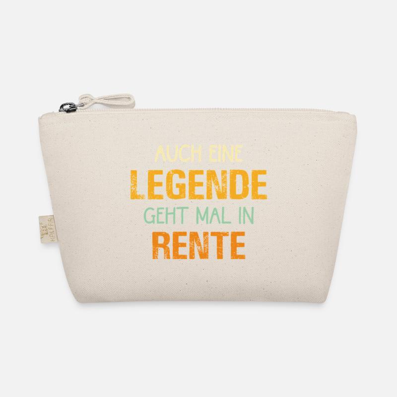 Even a legend retires retro Organic Pouch