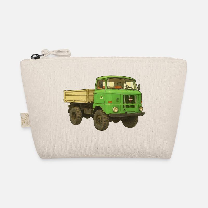 W50 DDR LKW - Bio-Täschchen - Natur