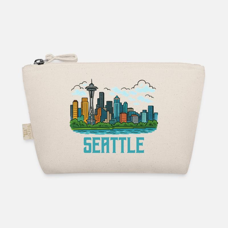seattle stadt - Bio-Täschchen - Natur