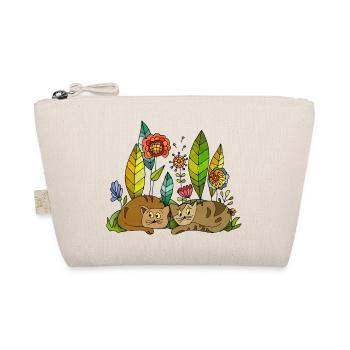 Cats - Organic Pouch - nature - Front