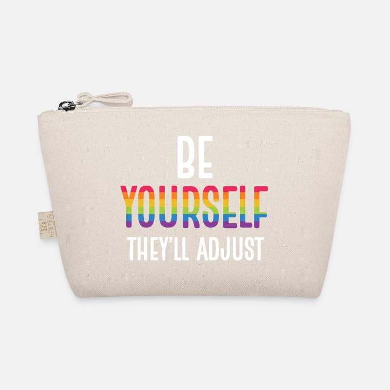 LGBTQ Pride Month - Sei du selbst. Sie werden sich anpassen Bio-Täschchen