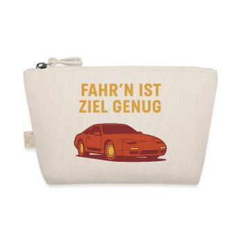 Fahr‘n ist Ziel genug - Bio-Täschchen - Natur - Vorne