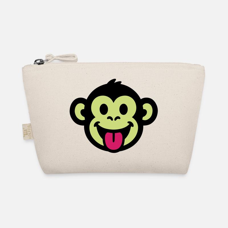 Monkey Funny Comic Organic Pouch