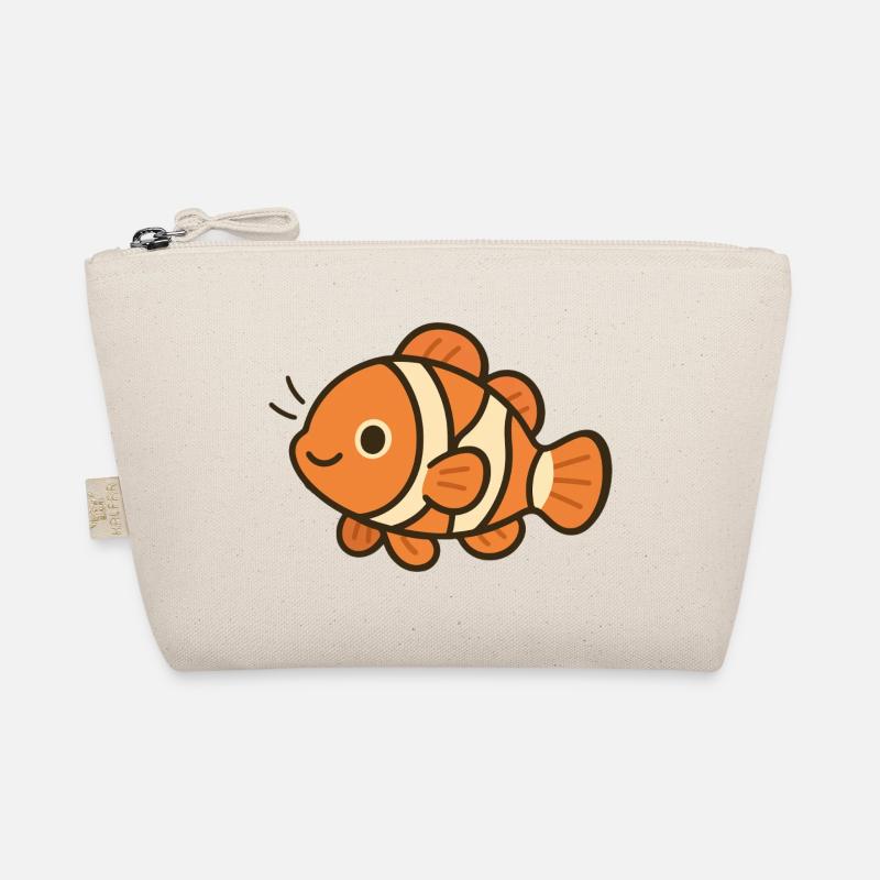 Anemone Fish - Cheerful Reef Dweller Organic Pouch