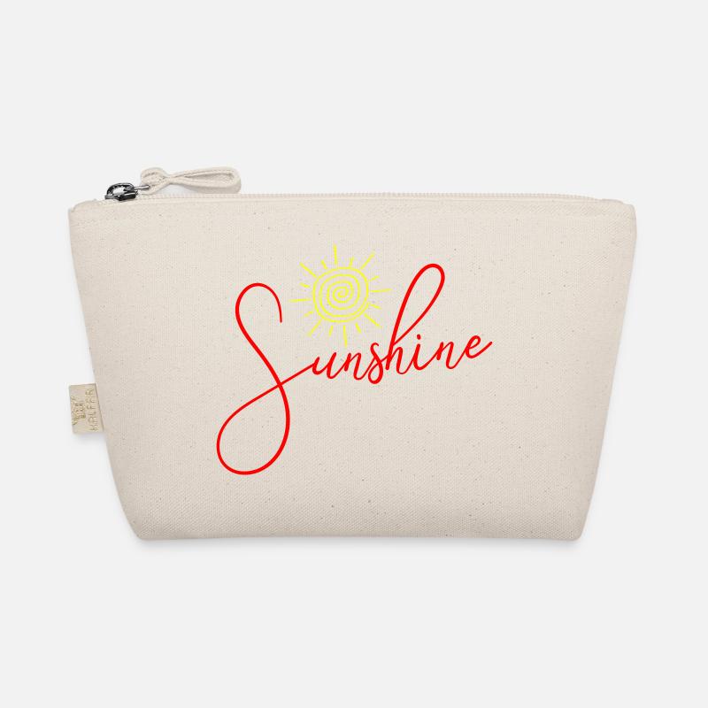 Sonnenschein Sonne Symbol Bio-Täschchen