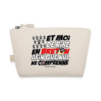 Et moi de rire en breton - Trousse biologique - nature - Devant