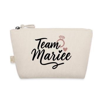 Team Mariée EVJF enterrement de vie de jeune fille - Trousse biologique - nature - Devant