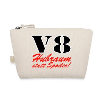 V8 Hubraum statt Spoiler ......................... - Bio-Täschchen - Natur - Vorne