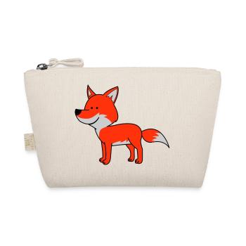 fuchs 02 - Bio-Täschchen - Natur - Vorne