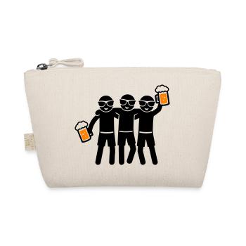 Party Team Beer Group - Organic Pouch - nature - Front