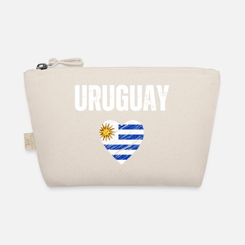 J’adore l’Uruguay, drapeau de l’Uruguay Trousse biologique