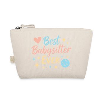 Bester Babysitter aller Zeiten - Bio-Täschchen - Natur - Vorne