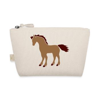 Équitation poney poulain silhouette cavalier hobby - Trousse biologique - nature - Devant