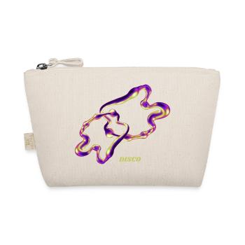Retro Disco Blob – Art liquide abstrait au néon - Trousse biologique - nature - Devant