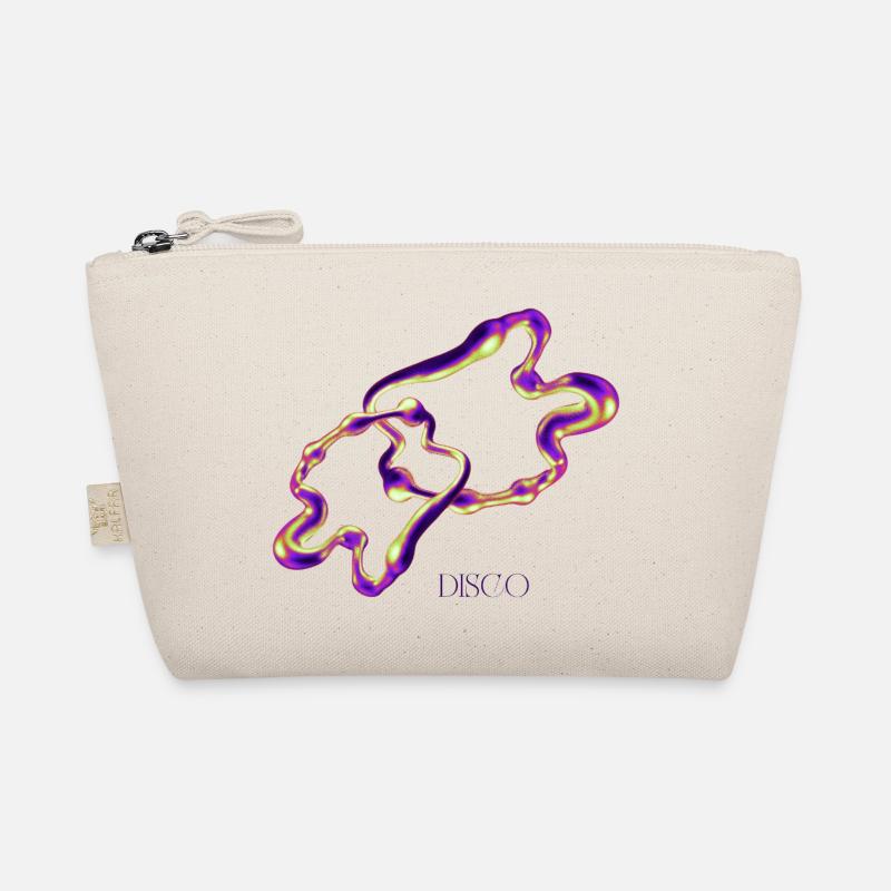 Disco Blob – Neon Abstract Liquid Art Bio-Täschchen