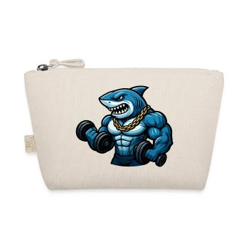 requin bodybuilder bande dessinée - Trousse biologique - nature - Devant