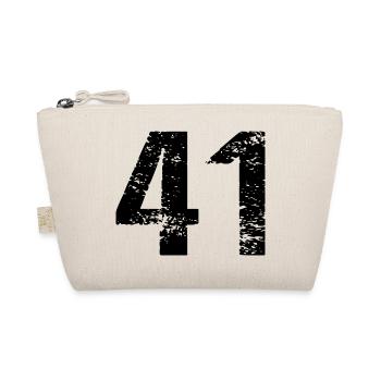 41 Number Jersey - Organic Pouch - nature - Front