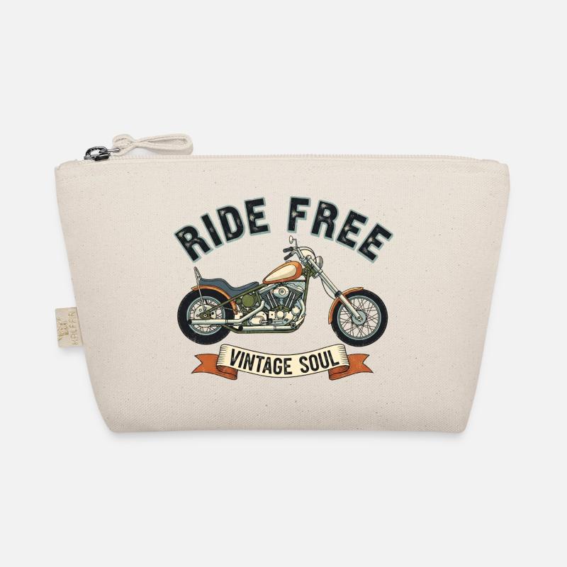 Ride free - Bio-Täschchen - Natur